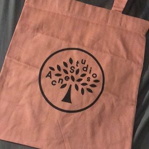 Mulberry and acne studio dust bag/tote bag